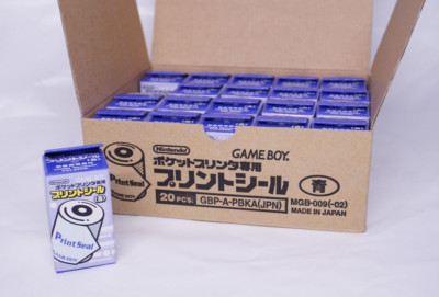 NEU OVP Nintendo Original Gameboy Printer Paper JAP | Drucker Papier Rolle