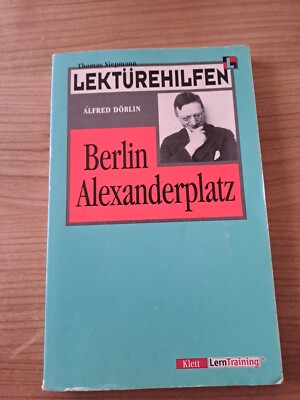Lektürehilfen -  Berlin Alexanderplatz   Alfred Döblin, Klett LernTraining, ( D)