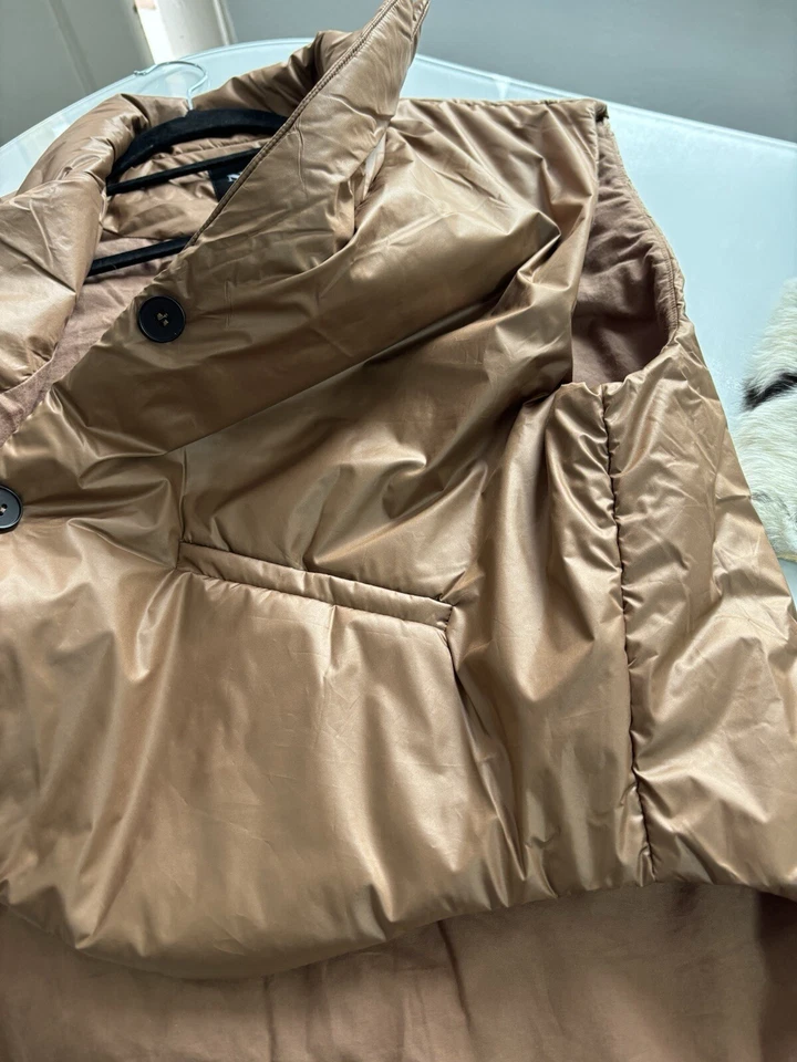 NÜ Steppweste Cognac NEU M - Bild 3 von 4