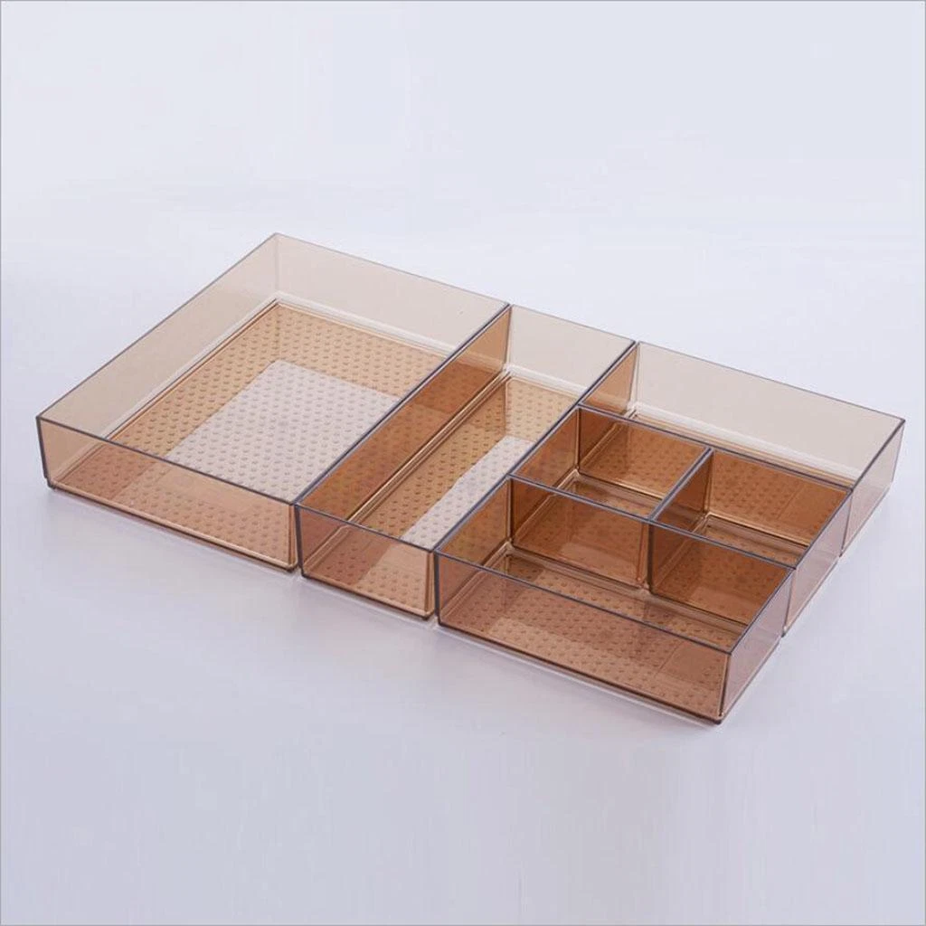 Expandable Divided Office Desk Drawer Organizer Tray Office