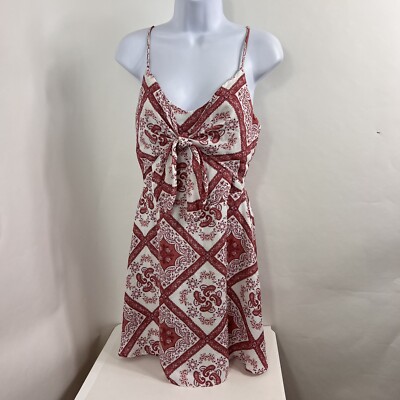 Rue 21 Dress Women's Small Above Knee Paisley Print Sleeveless A-Line