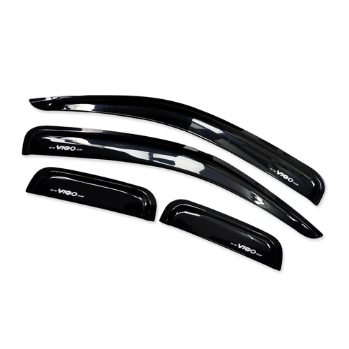Rain Weather Guards Windshield Black For Toyota Hilux Vigo Champ 2005 2014