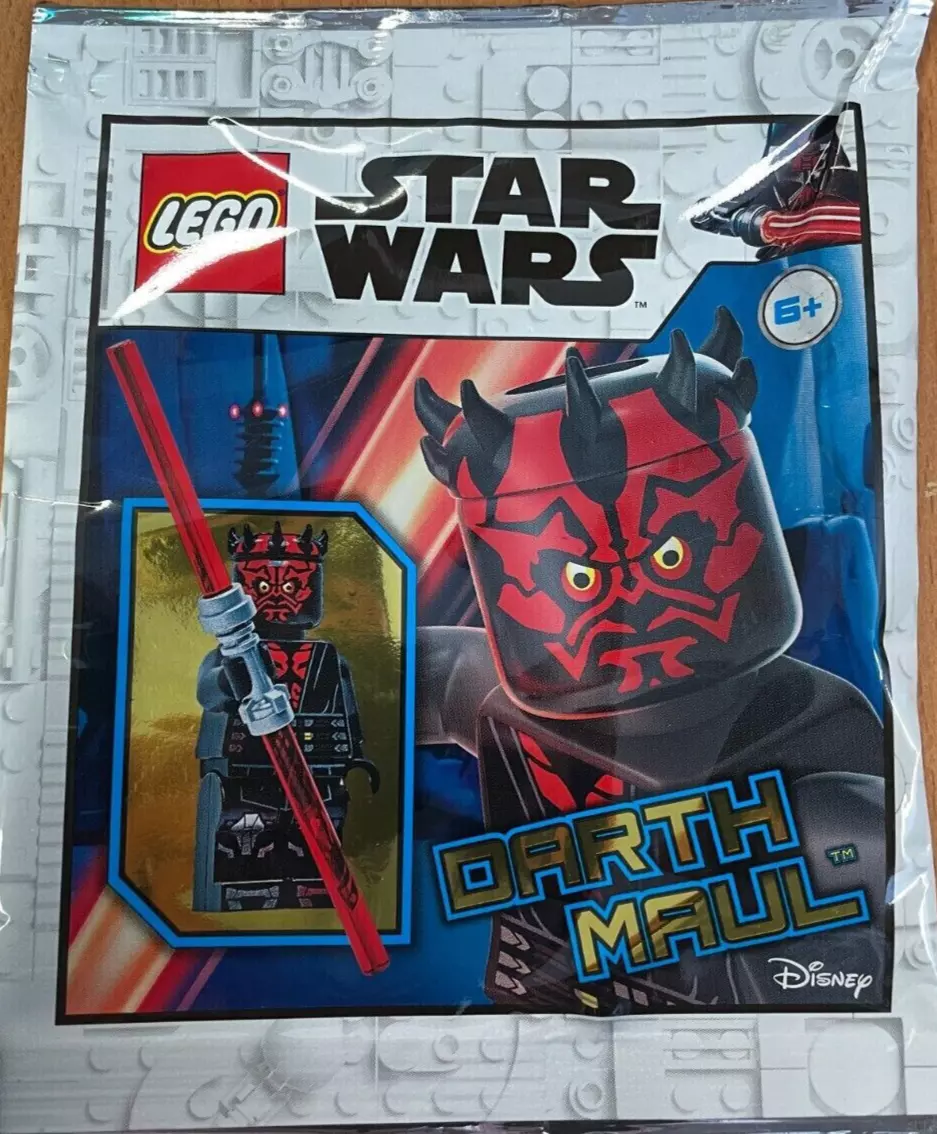 Lego star wars darth maul book hot sale