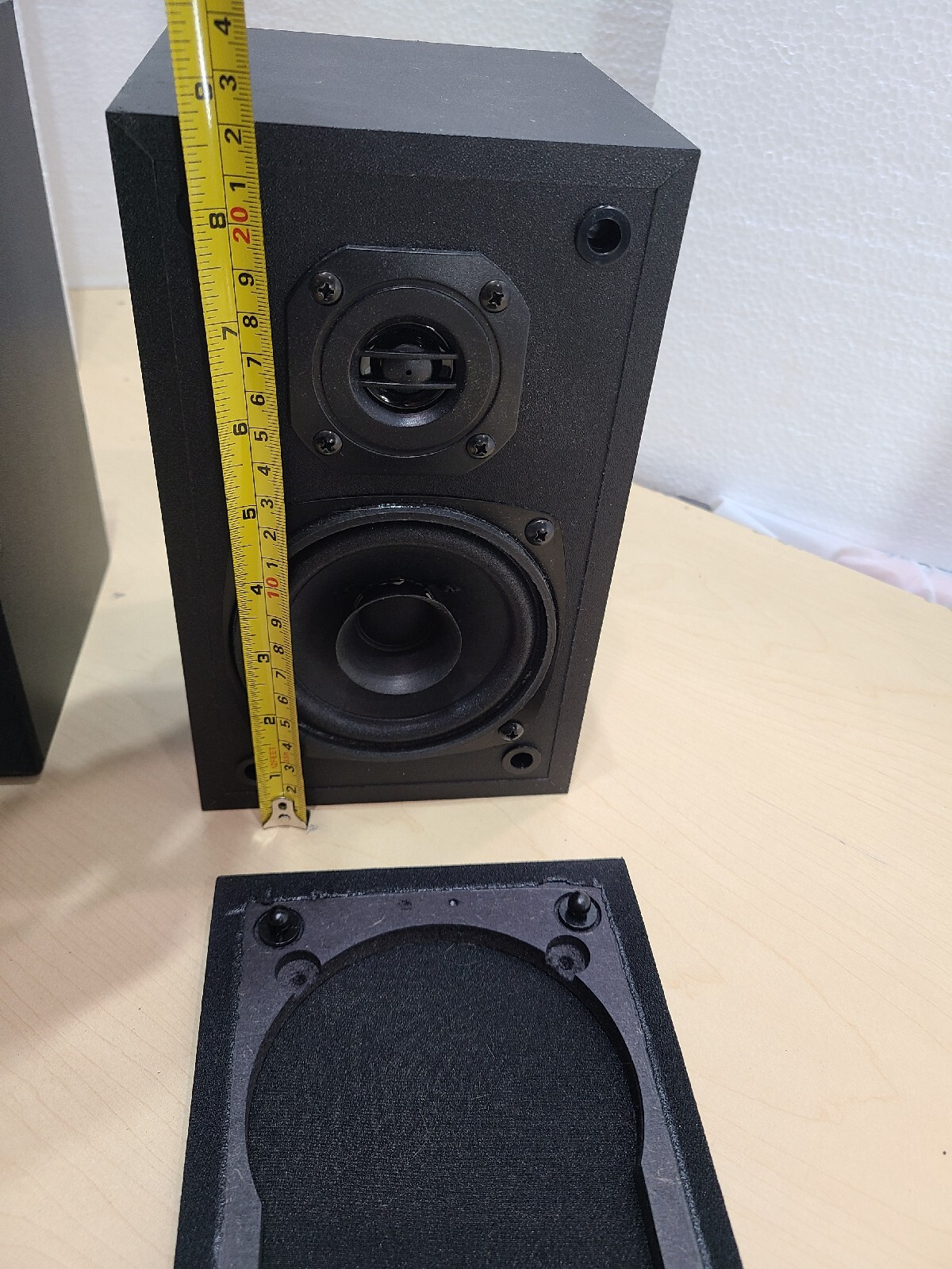 Pair of KLH 9005 50W 2 Way Bookshelf Satellite Speakers 8 OHM eBay