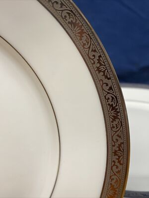 8 Raynaud Limoges Ambassador Platine Platinum 9 5/8” Dinner