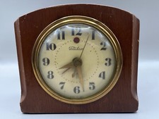 Vintage 1950’s telechron electric Desk Clock. Model 7HA157. Made In USA. Works