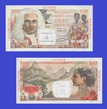 French Antilles  1 New Franc 1961  - Copy 