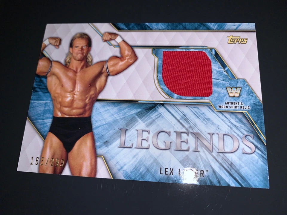 Topps 2017 WWE Legends Authentic Worn Shirt Relic Card Of Lex Luger. R-LL. - Image 4 of 4