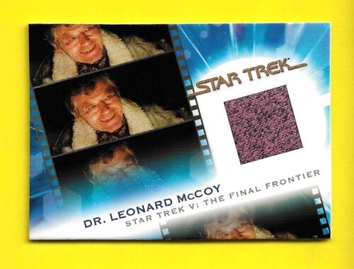 2007 The Complet Star Trek Films Costume MC14 Dr. Mccoy #1123/1701 - Afbeelding 1 van 3