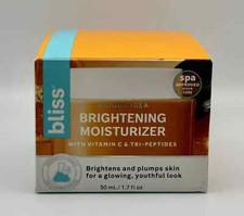 Bliss Bright Idea, Vitamin C Tri-Peptide Moisturizer 1.7 fl oz NEW Lot of 3  