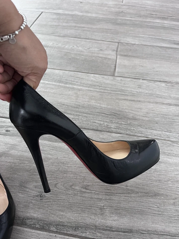 Red Bottom women high heel shoes size 9.0 - Image 2 of 4