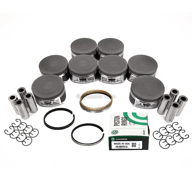 Pistons w/ Rings 04-14 Ford F150 F250 Expedition Mustang Lincoln 5.4L TRTION 24V - Image 2 of 4