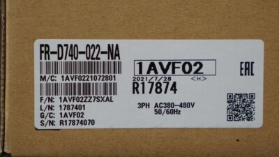 FRD740022NA NEU MITSUBISHI FR-D740-022-NA D700 Inverter