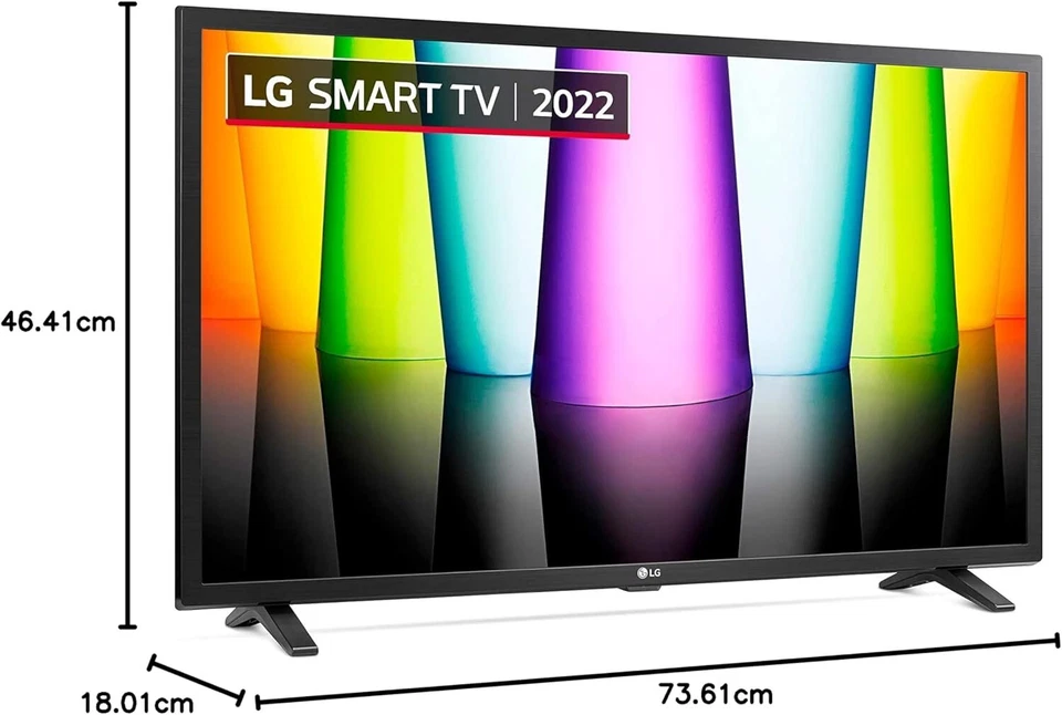LG TV 32 inch Full HD 1080p Smart TV 2022 32LQ631 Netflix Amazon Prime HDMI - Image 3 of 4