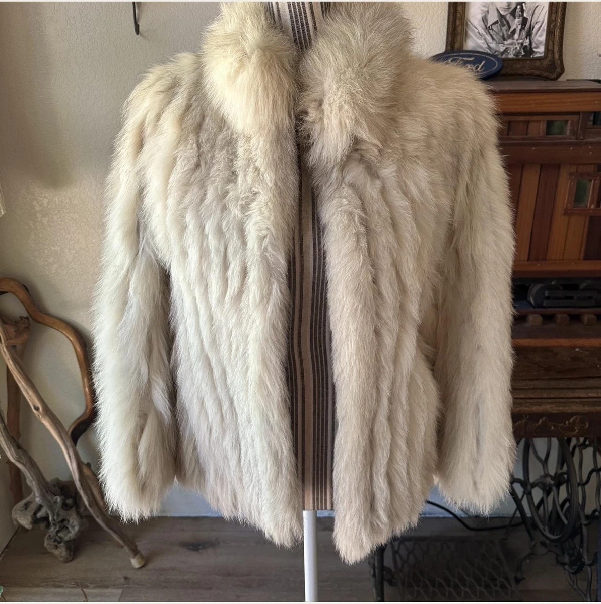 Fox Fur Outer Shell Silver Coats, Jackets & Vests for Women for