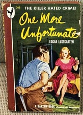 Edgar Lustgarten / ONE MORE UNFORTUNATE 1st Edition 1949