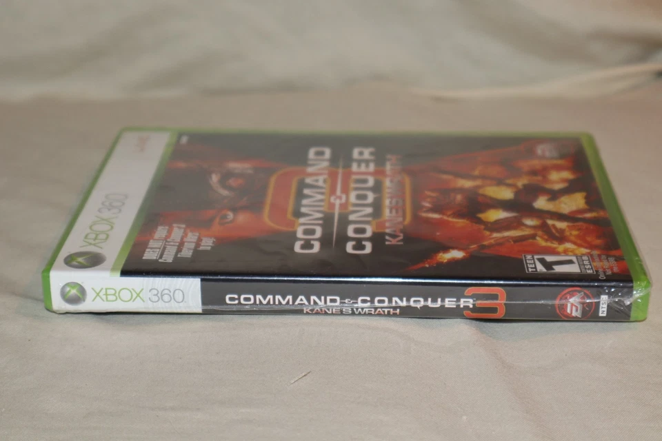 Command & Conquer 3: Kane's Wrath (Xbox 360, 2008) NEW SEALED - Image 4 of 4