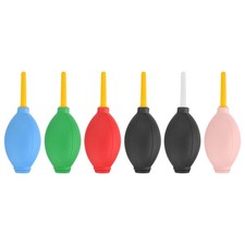 6Pcs Soft Tip Air Blower Dust Blaster for Camera Lens, Multicolor