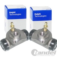 2X Delphi Radbremszylinder 18Mm Passend FüR Daewoo Lanos Nexia Racer Opel