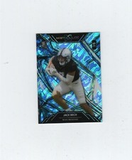 2025 Wild Card Metallix RC Jach Beck TCU Horned Frogs Las Vegas Raiders #3/5 SSP