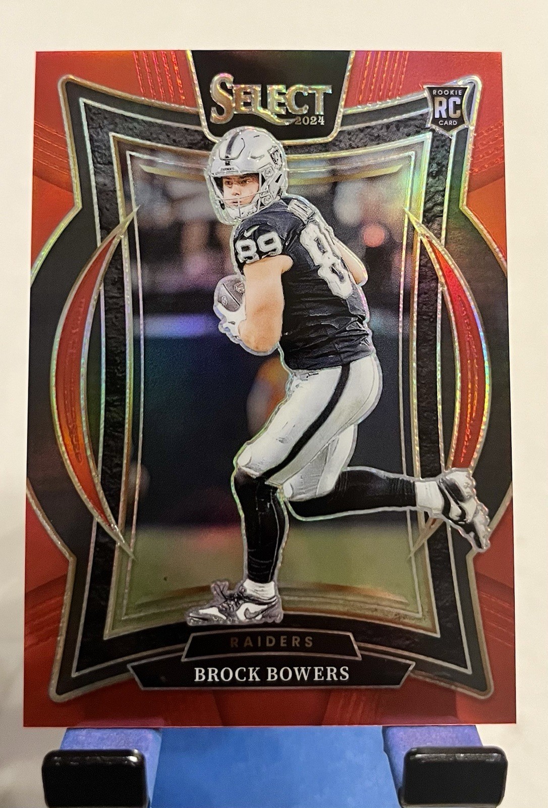 2024 PANINI SELECT #31 BROCK BOWERS RC CONCOURSE RED /99!🔥