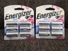 Lot of 2 -6Pack Energizer 123 Lithium Batteries 3V Photo Battery CR123A EXP2035