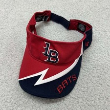 Louisville Bats Hat Cap Mens One Size 47 Brand Sun Visor Minor League