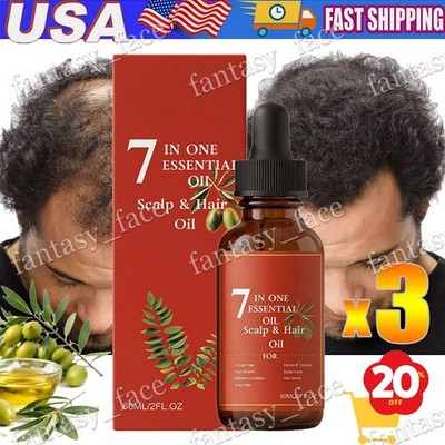 3x Halora Hair Oil for Thicker Fuller Hair | Scalp Nourishing for Men&Women,60ml