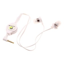 Retractable Earphones Headphones Hands-free Headset Handsfree for Cell Phones