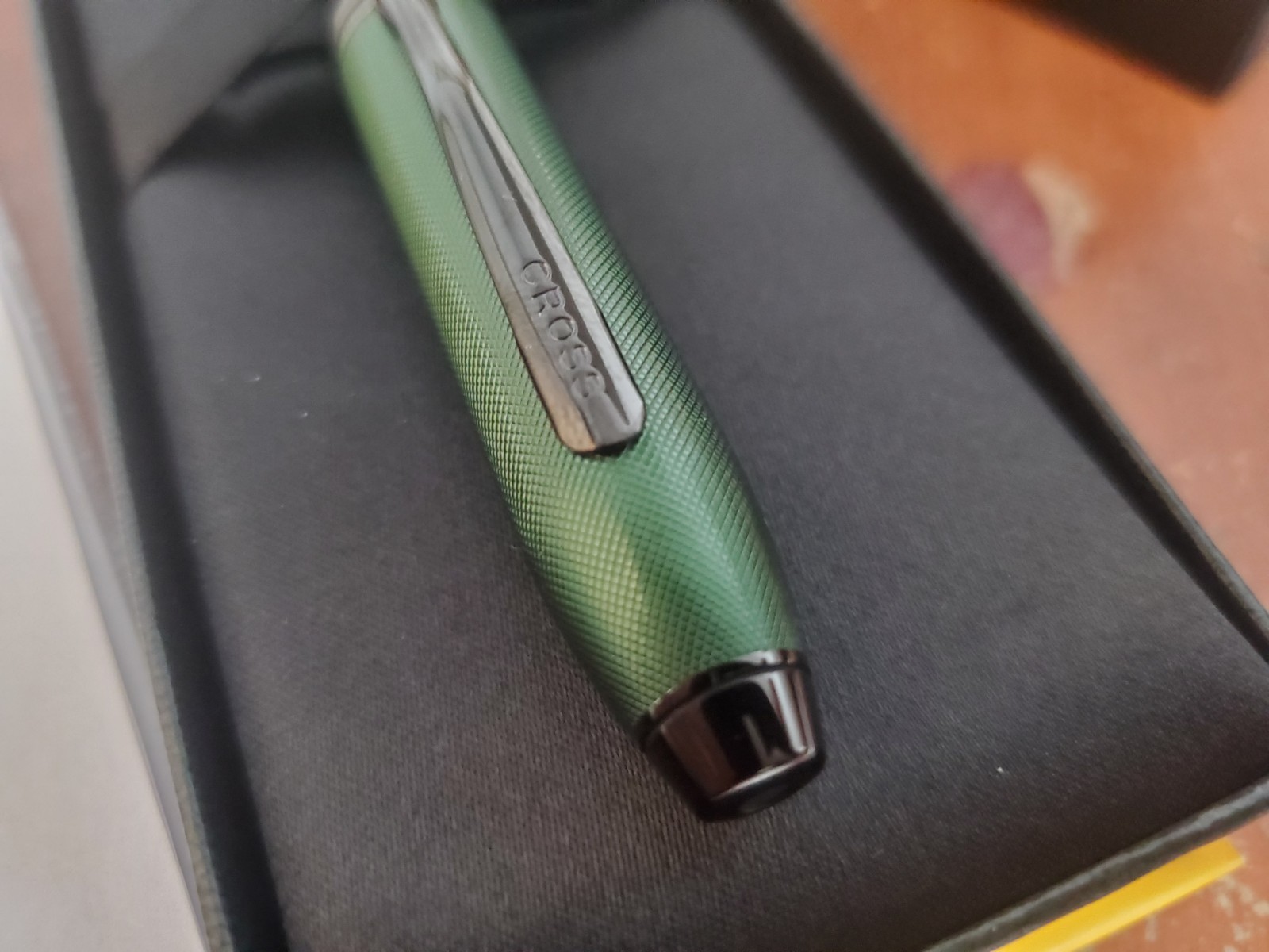 Cross Townsend Matte Green PVD Ballpoint Pen