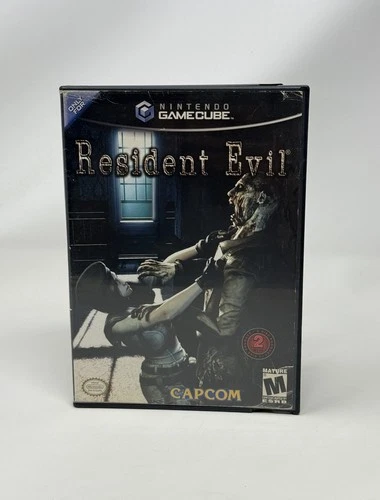 Resident Evil Nintendo GameCube Complete CIB Black Label Pristine Discs Tested