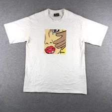 Drew House No Tears T Shirt Justin Bieber Size XL Authentic White