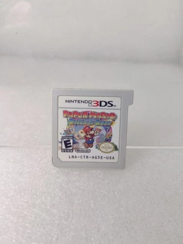 Paper Mario Sticker Star (Nintendo 3DS) Tested - Game Cart Only NO TRACKING