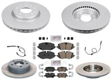 Coated Disc Brake Rotors Ceramic Pads, Hard for Buick Encore GX 2020 2021 2025