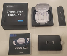 Timekettle WT2 Edge Translator Earbuds 40 Languages & 93 Accent (OFFLINE) White