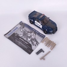 Product Image: Transformers Barricade Complete TLK Deluxe Class + Instructions