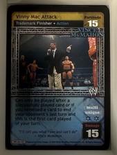 Vince/Stephanie McMahon 11 Card Lot WWF/WWE Raw Deal CCG TCG Includes Finisher