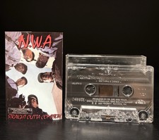 N.W.A. Straight Outta Compton Cassette 1988 Ruthless Original Tested Plays Great