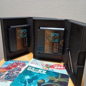 Nobunaga's Ambition 2 Sengoku Gunyuuden Famicom 2-Piece Set