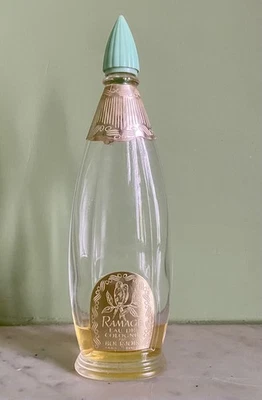 ANCIEN FLACON PARFUM RAMAGE DE BOURJOIS VINTAGE PERFUME - Photo 1/4