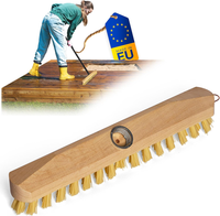 Schrubber Aus Holz Mit Borsten| Wischer Mit Gewinde| ScheuerbüRste Ppn| Boden-Bü