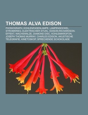 Thomas Alva Edison Books LLC