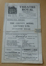 Elstree's Three Stooges Sonnie Hale  Newcastle Theatre Royal  Panto Program 1941