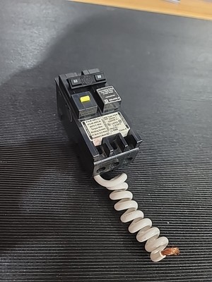 SQUARE D HOM250GFIC CIRCUIT BREAKER GFCI 50 AMP 120/240V 2-POLE NOS