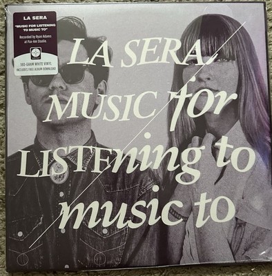 La Sera Music For Listening To Music To LP White Vinyl 180g Sealed
