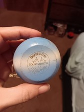 Duncan Tournament Yo-yo Wooden Blue With White Stripe