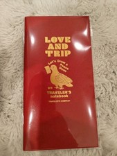 Traveler's Company Love and Trip Red Regular Notebook Refill 60 Pages MD Paper