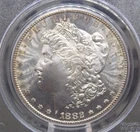 1882 "S" Morgan SILVER Dollar $1 PCGS MS65 #627 Gem BU Uncirculated ECC&C, Inc.