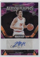 2024-25 Panini Prizm Draft Picks Purple Ice /99 PJ Hall #DPA-PJH Auto ms9