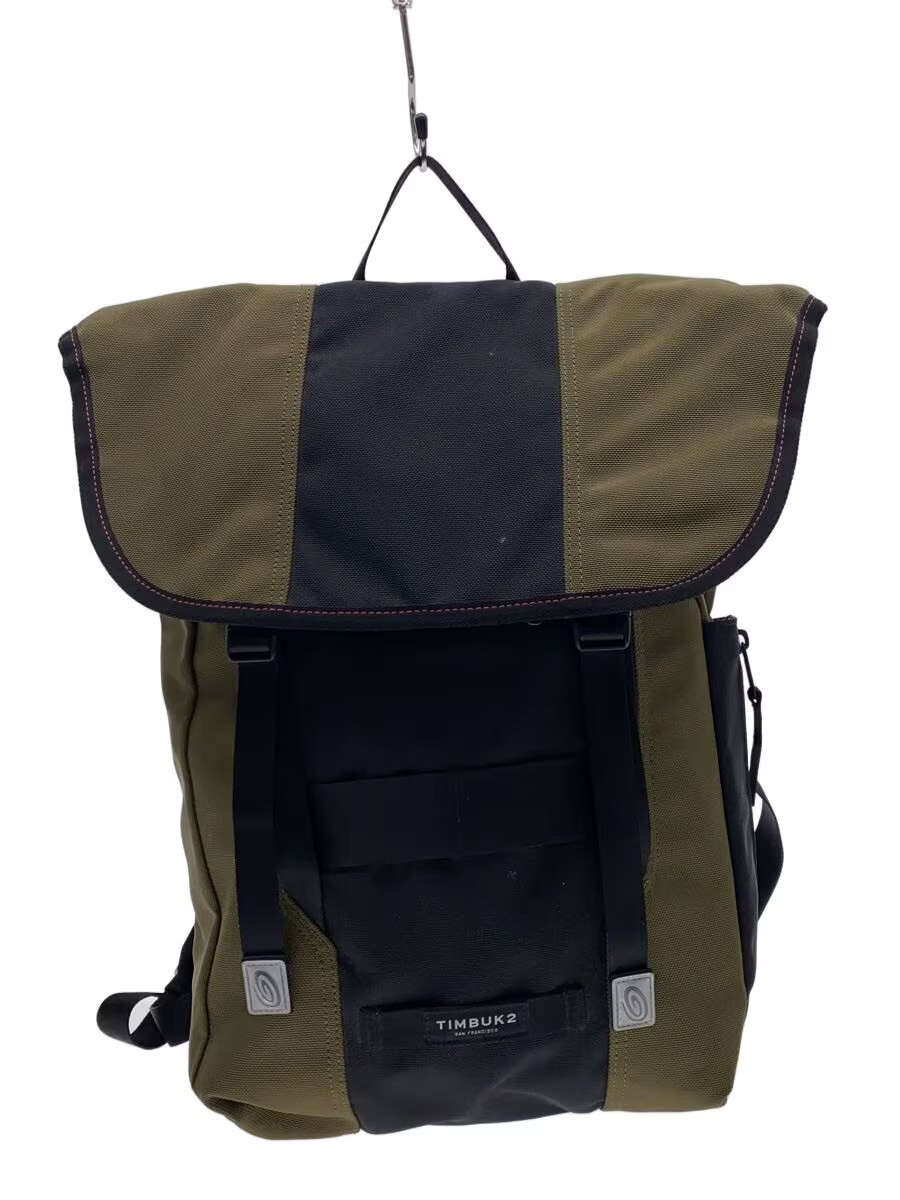 TIMBUK2 Backpack, Polyester, Green, Solid Color - image 1